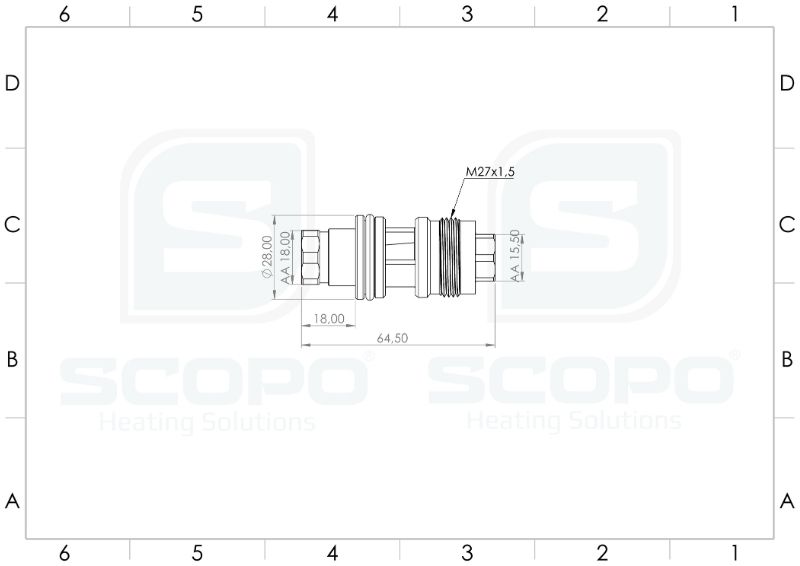 Ideal 8 LT technical drawing